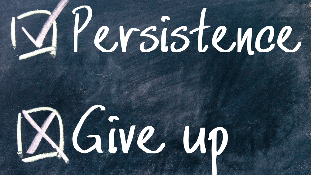 Persistence Can Predict&nbsp;Achievement